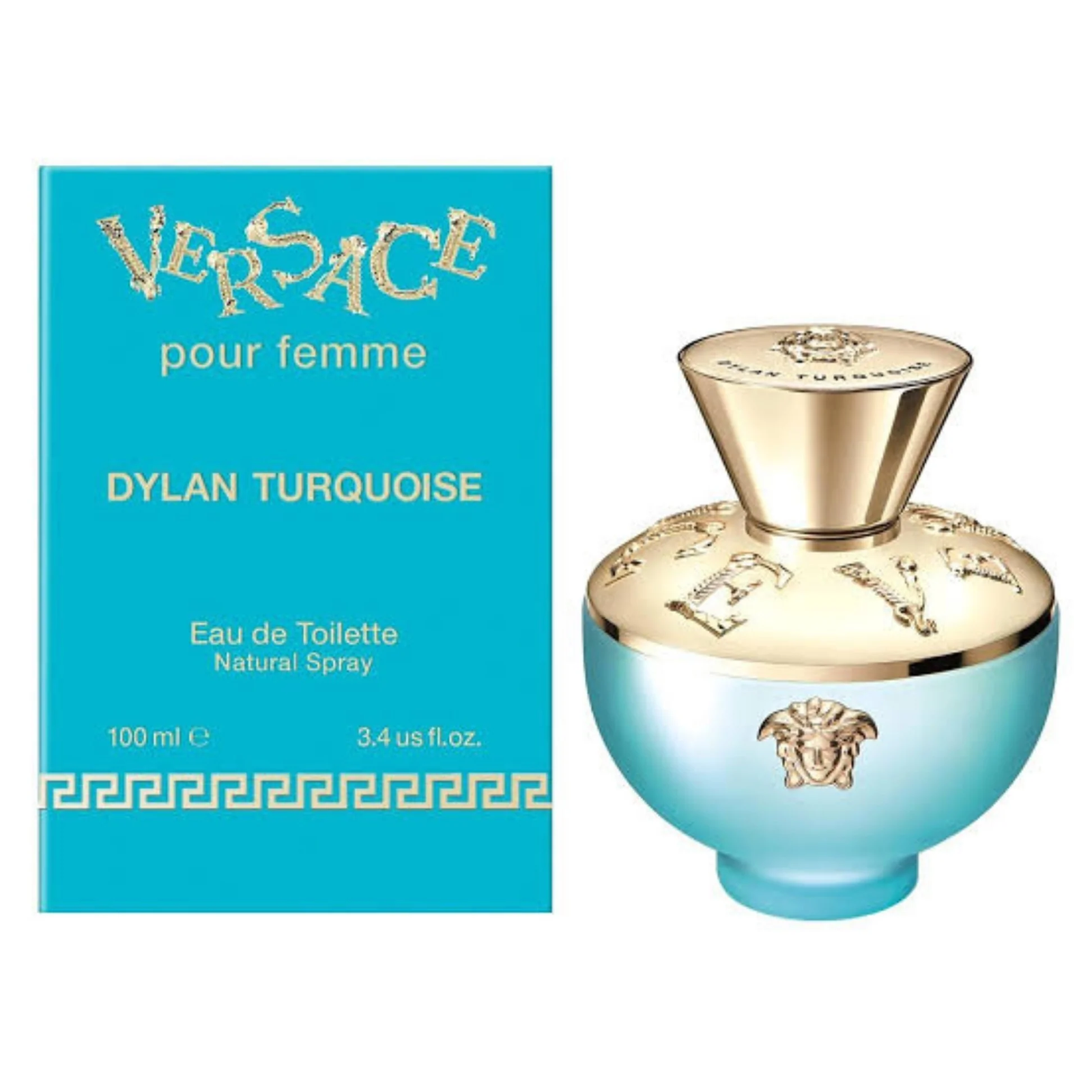 Versace Dylan Turquoise 100ml EDT Mujer - Perfume para mujer